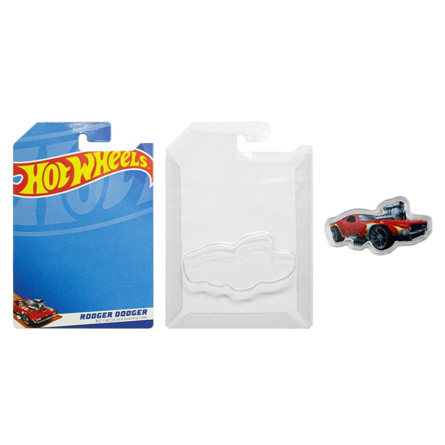 2024 $2 Hot Wheels: Rodger Dodger - Pure Silver Coin