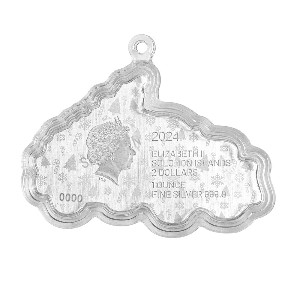 2024 $2 Snowman and Little Red Truck - Pure Silver Coin