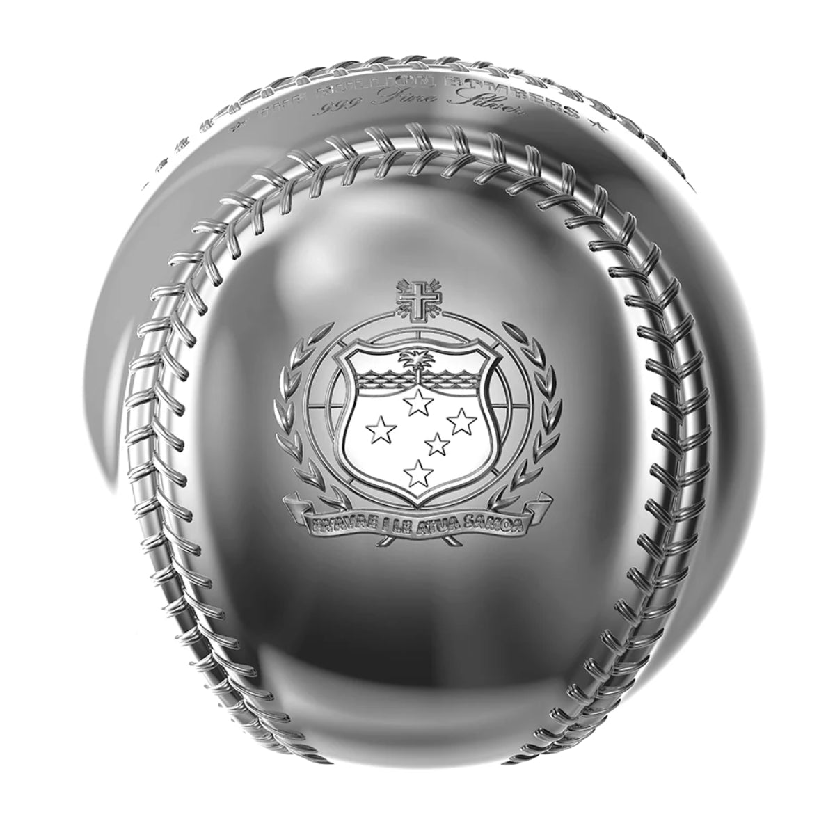 2025 5 Tala 3D Baseball – Pure Silver Coin