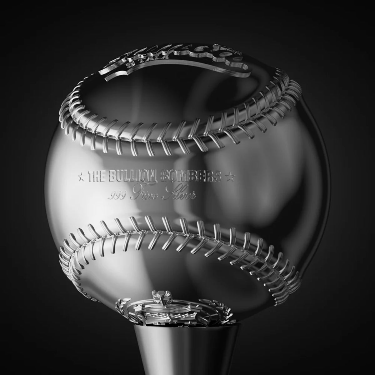 2025 5 Tala 3D Baseball – Pure Silver Coin