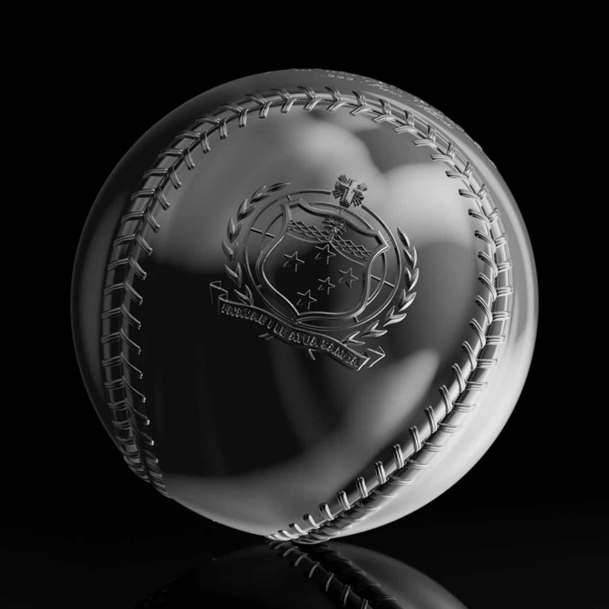 2025 5 Tala 3D Baseball – Pure Silver Coin