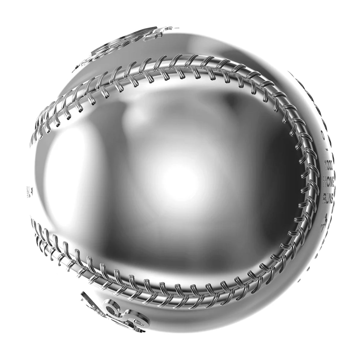 2025 5 Tala 3D Baseball – Pure Silver Coin