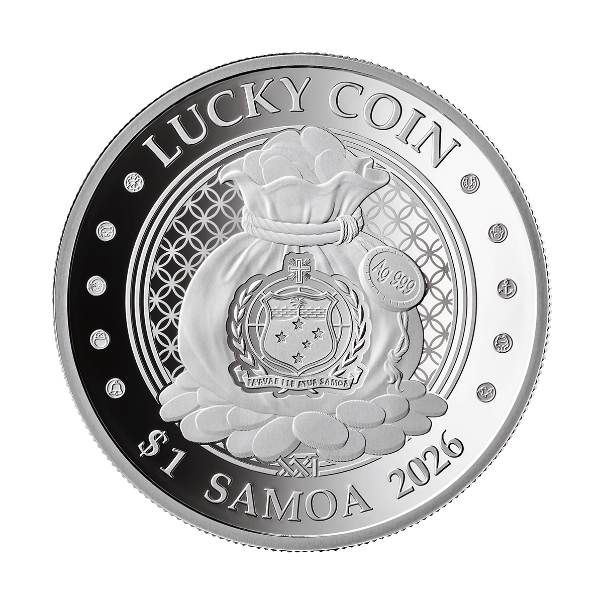 2026 $1 Maneki Neko Lucky - Pure Silver Coin