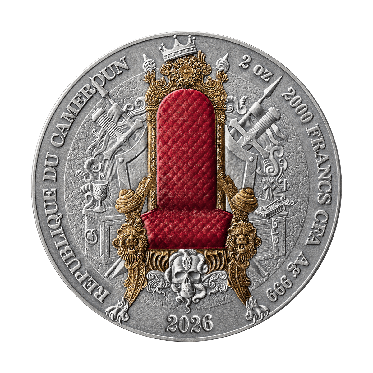 2026 $2 Persian Empire - Pure Silver Coin