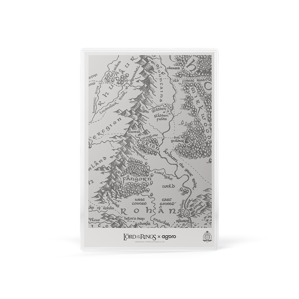 2026 $2 The Lord of the Rings: Lothlorien - Pure Silver Coin and Foil Set