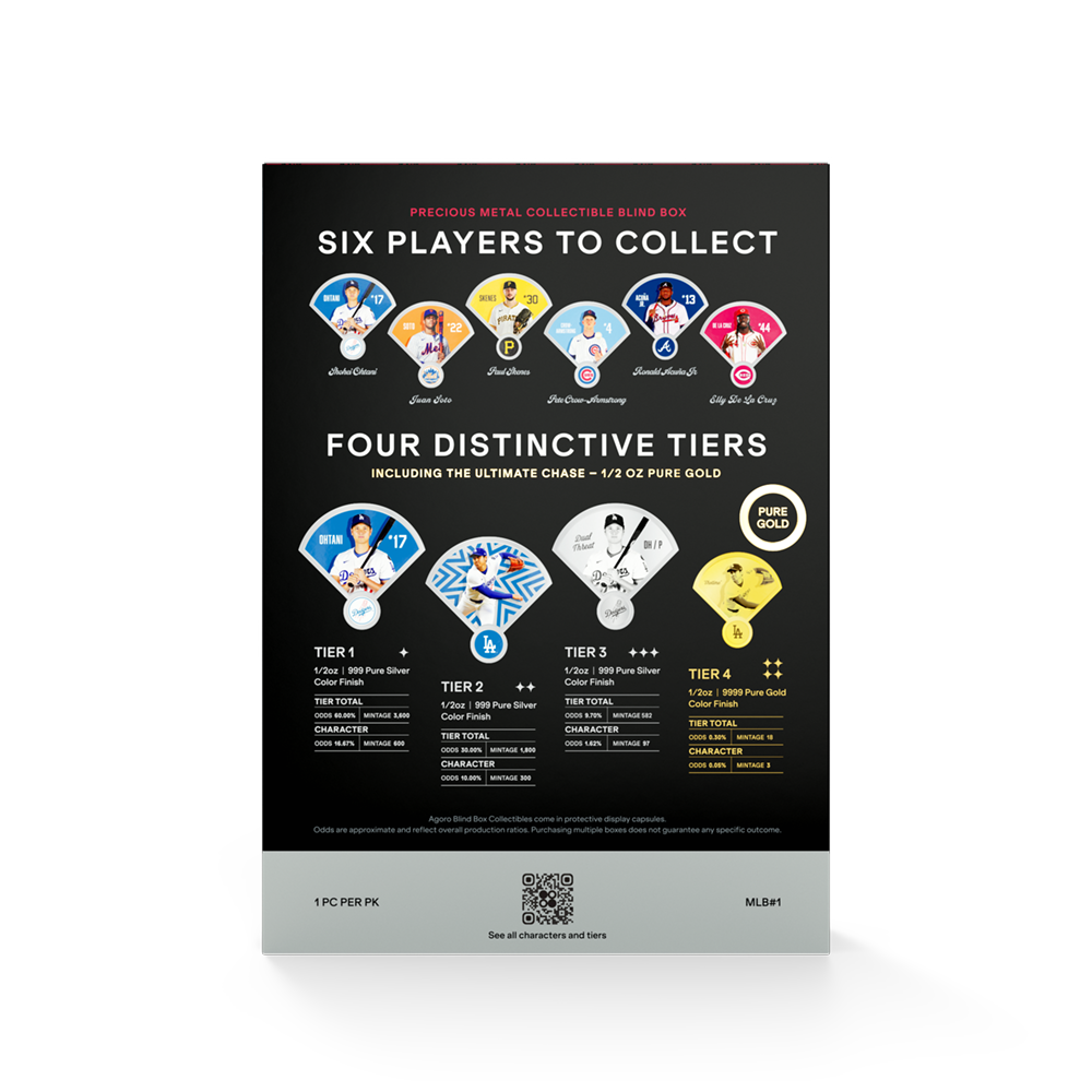 2026 $1 Major League Baseball: National League - Pure Silver Blind Box