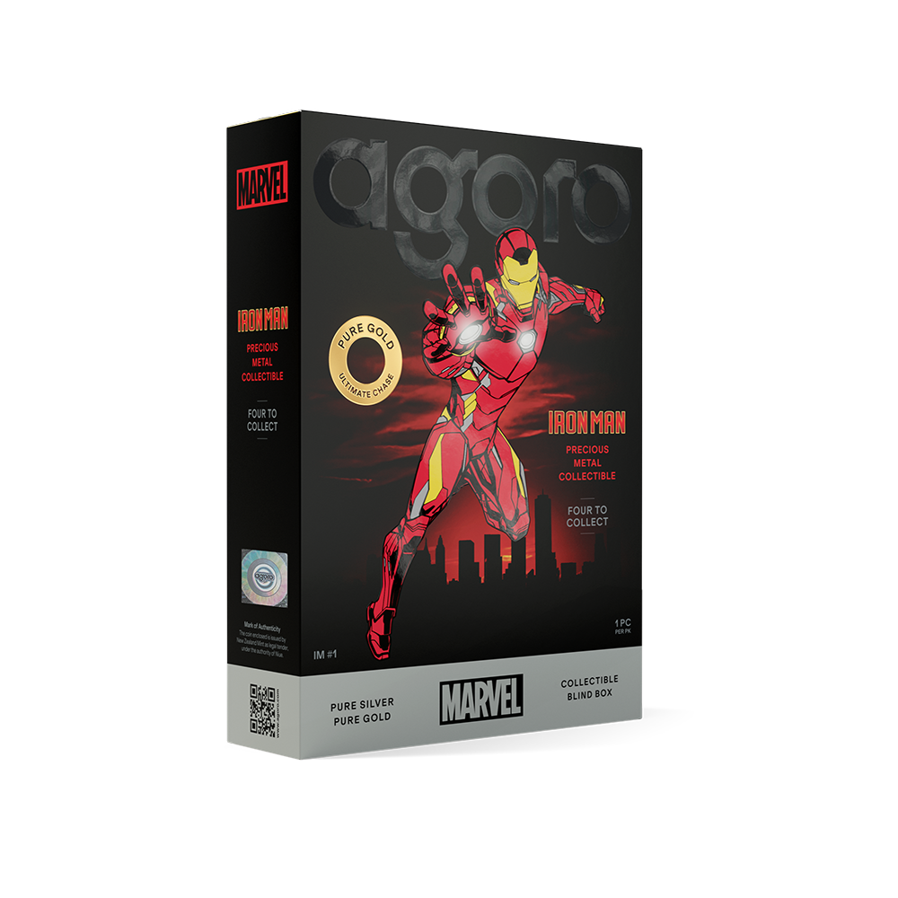 2026 $1 Marvel Iron Man - Pure Silver Coin Blind Box