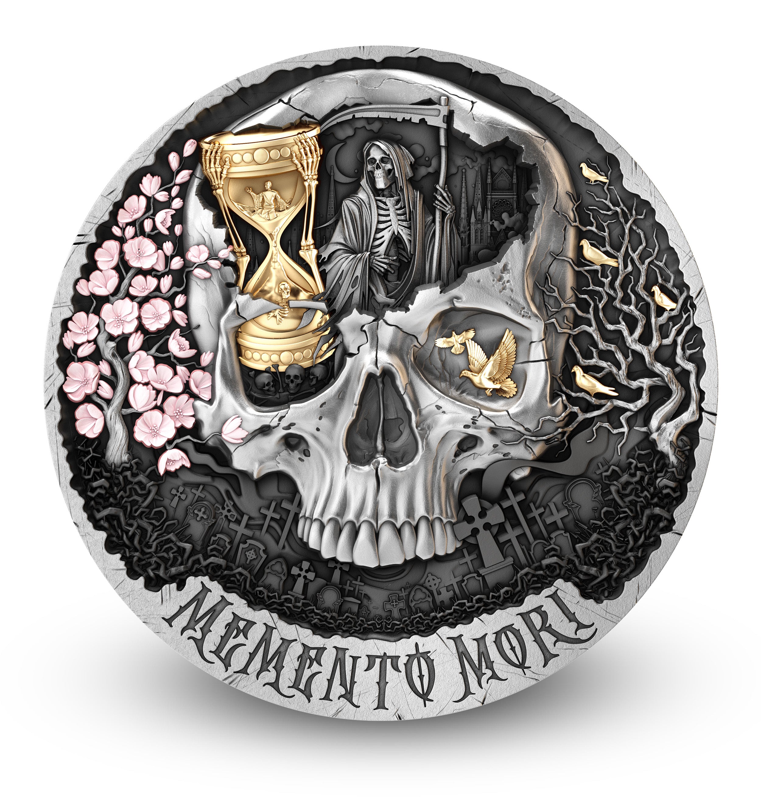 2026 2000 Francs CSF Memento Mori - Pure Silver Coin