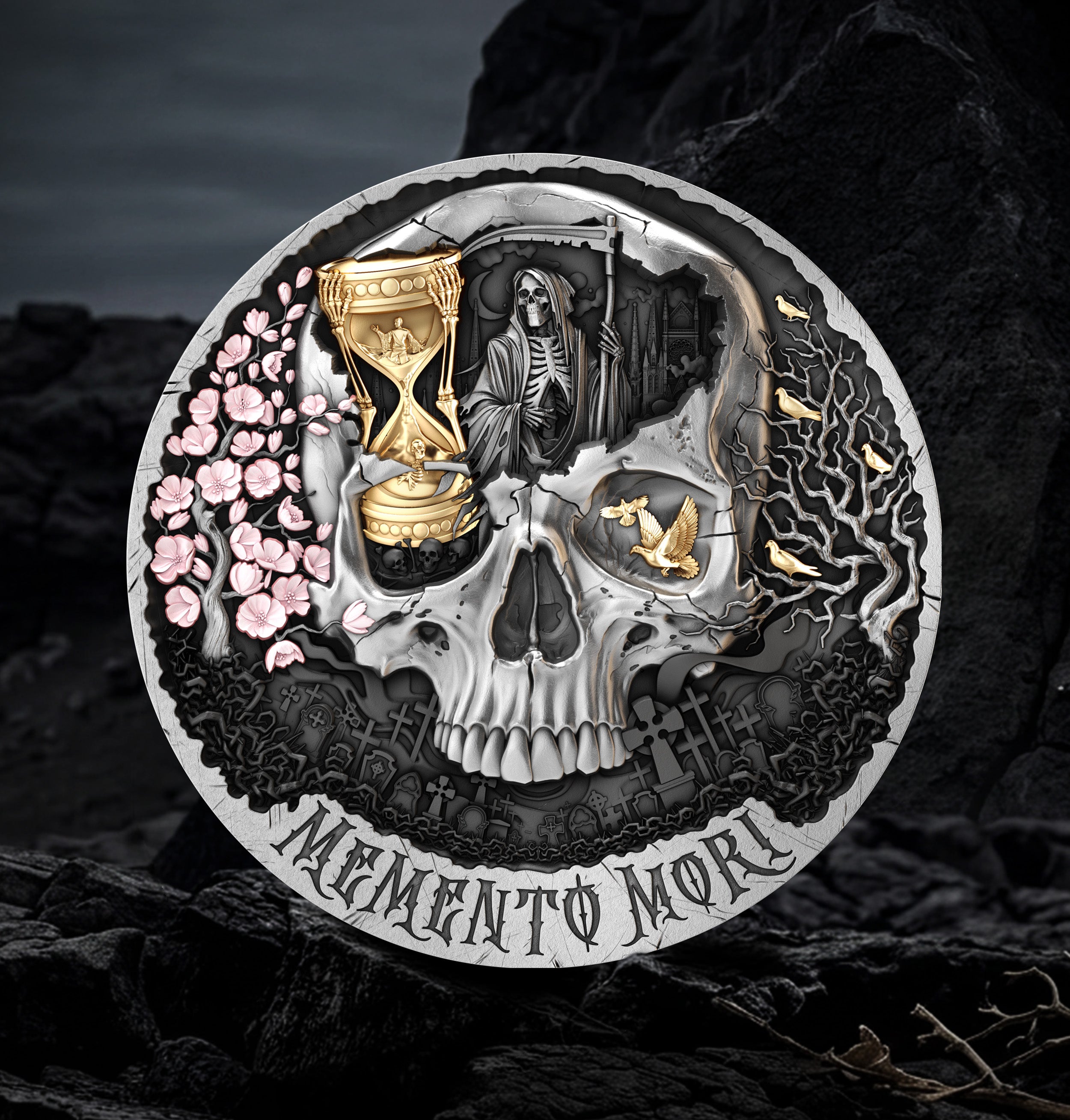 2026 2000 Francs CSF Memento Mori - Pure Silver Coin