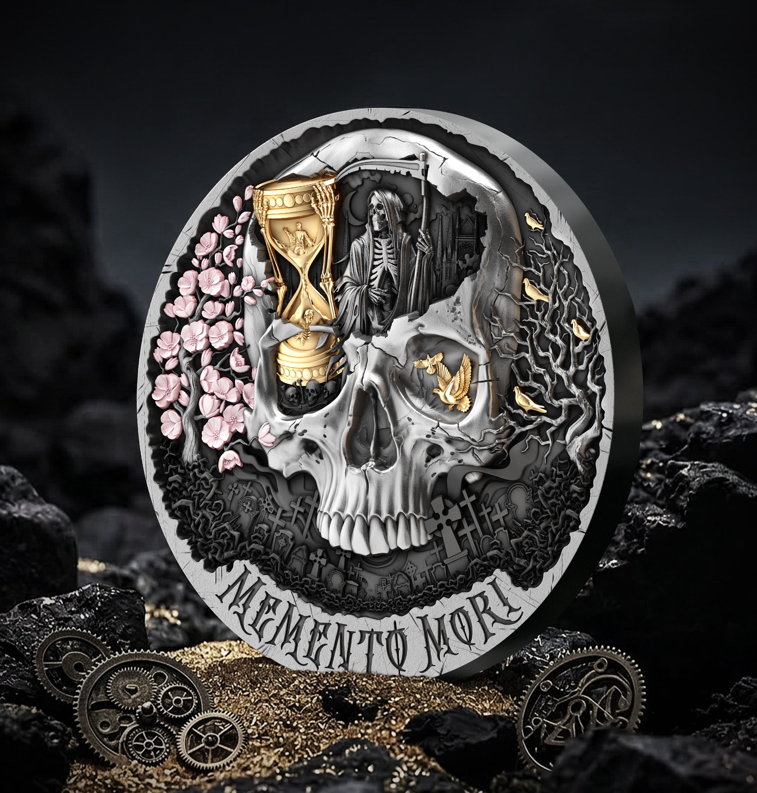 2026 2000 Francs CSF Memento Mori - Pure Silver Coin