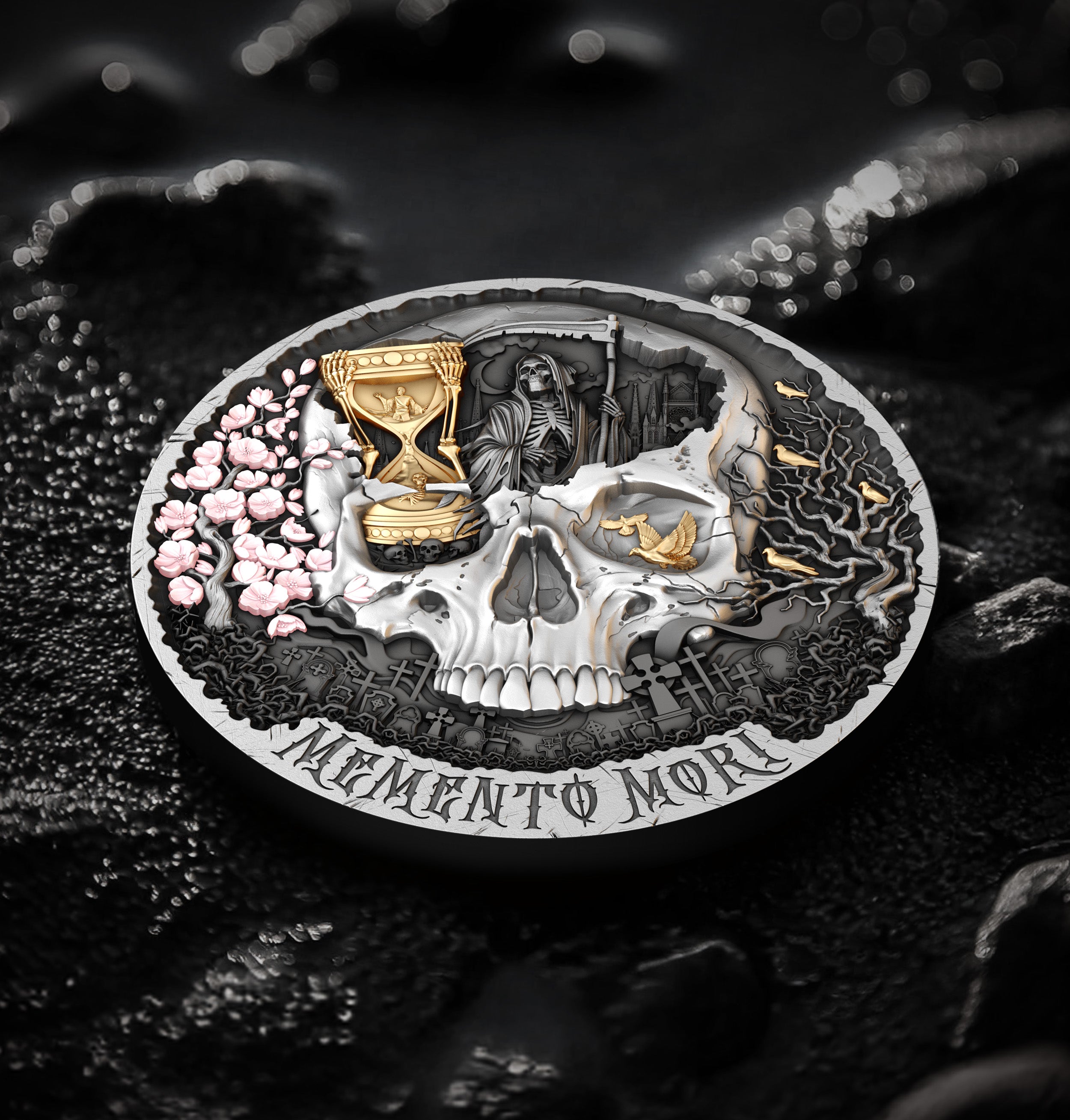 2026 2000 Francs CSF Memento Mori - Pure Silver Coin