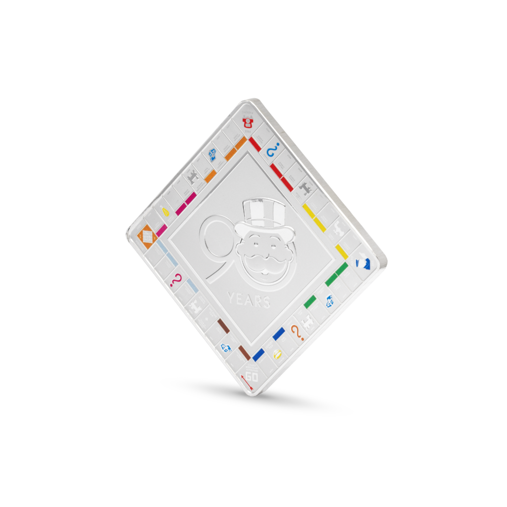 2025 $5 Monopoly 90th Anniversary - Pure Silver Coin