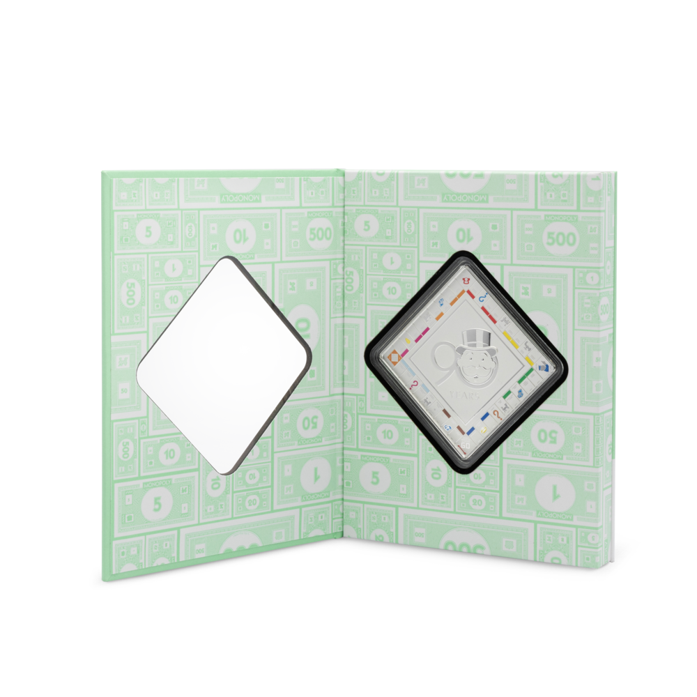 2025 $5 Monopoly 90th Anniversary - Pure Silver Coin