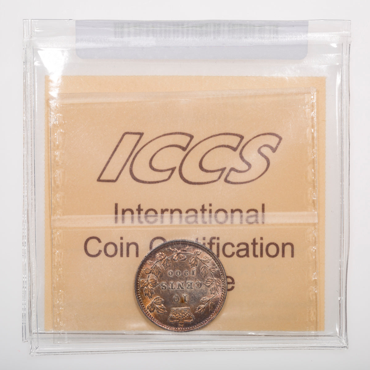 10 Cent 1900 ICCS AU-55