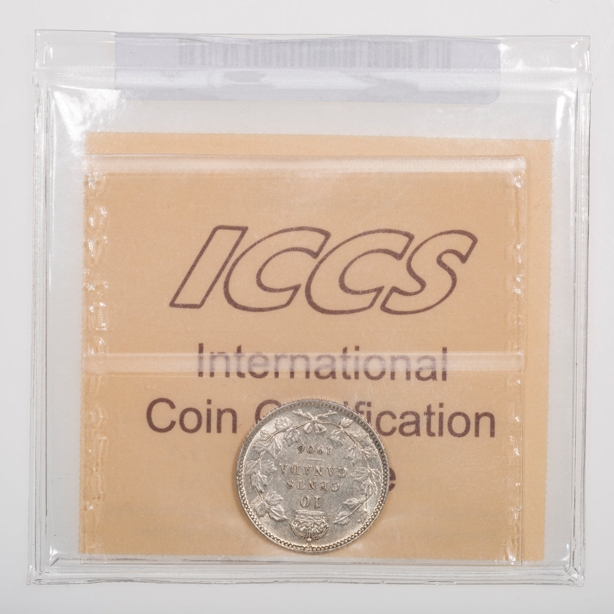 10 Cent 1906 ICCS EF-40