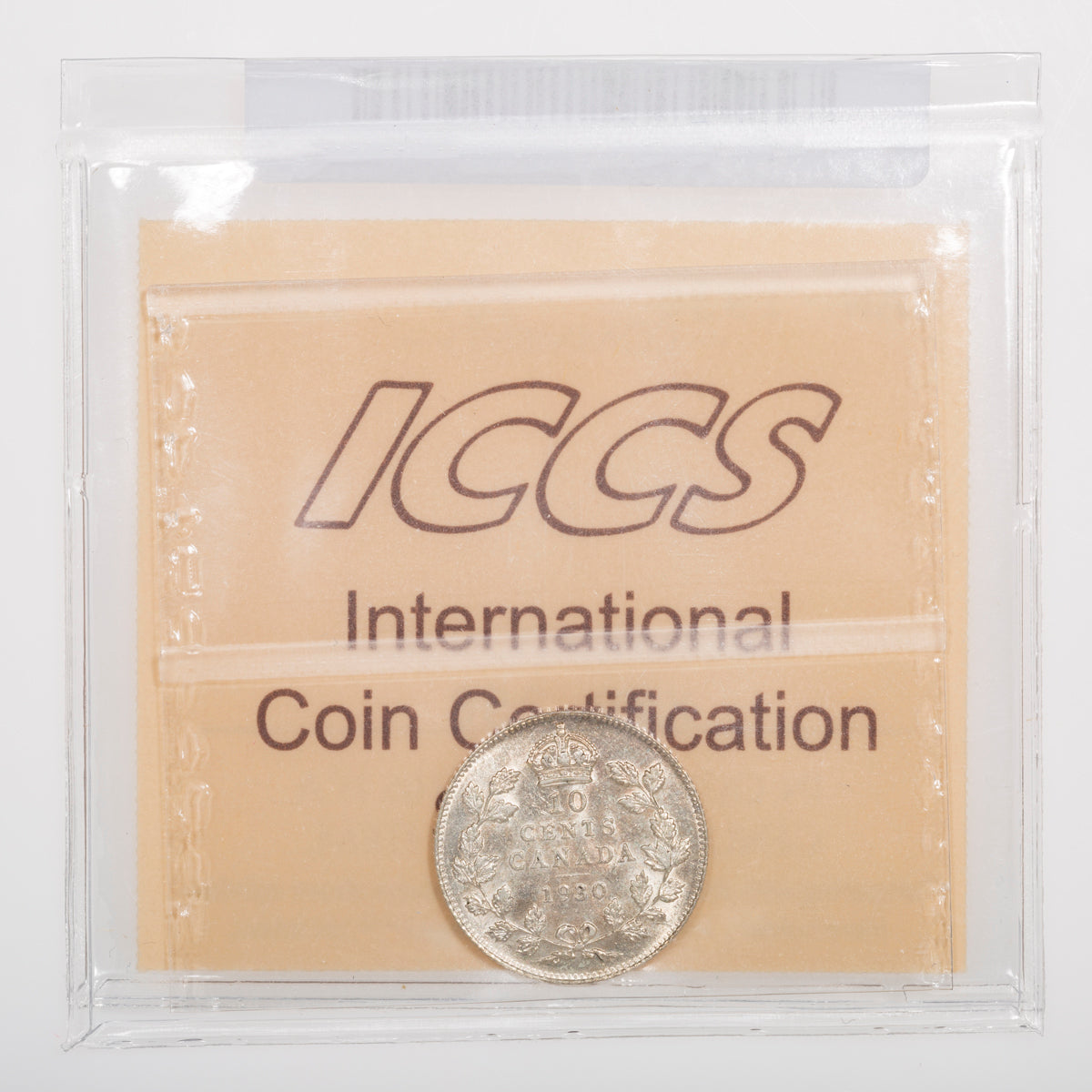 10 Cent 1930 ICCS EF-45