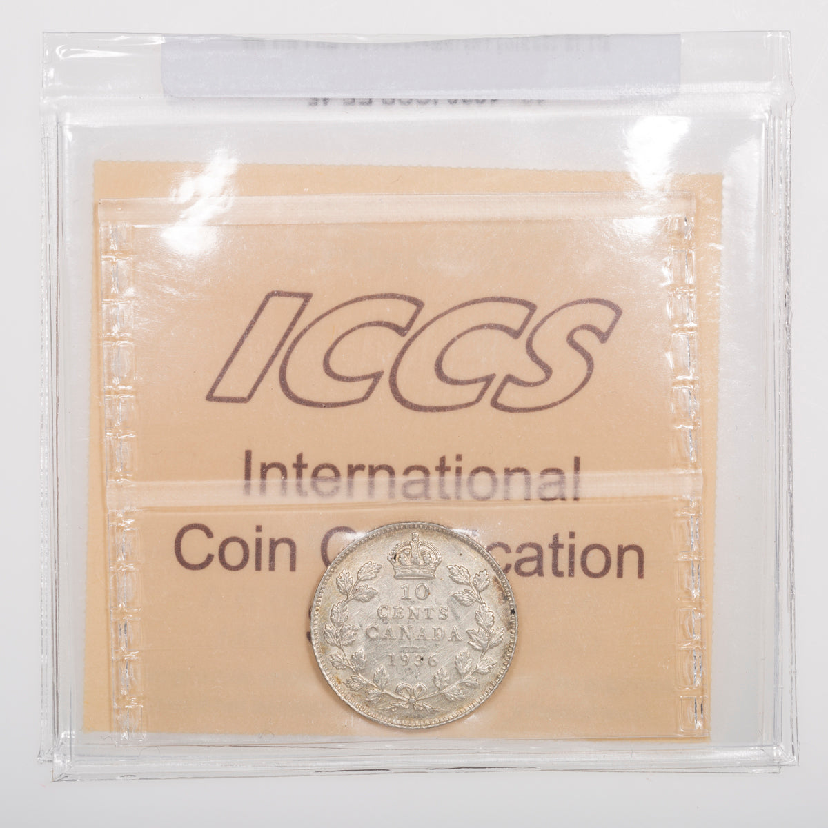 10 Cent 1936 ICCS EF-45
