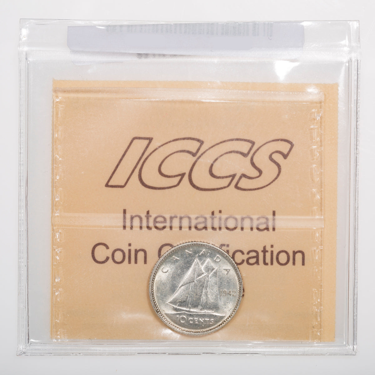 10 Cent 1942 ICCS AU-58