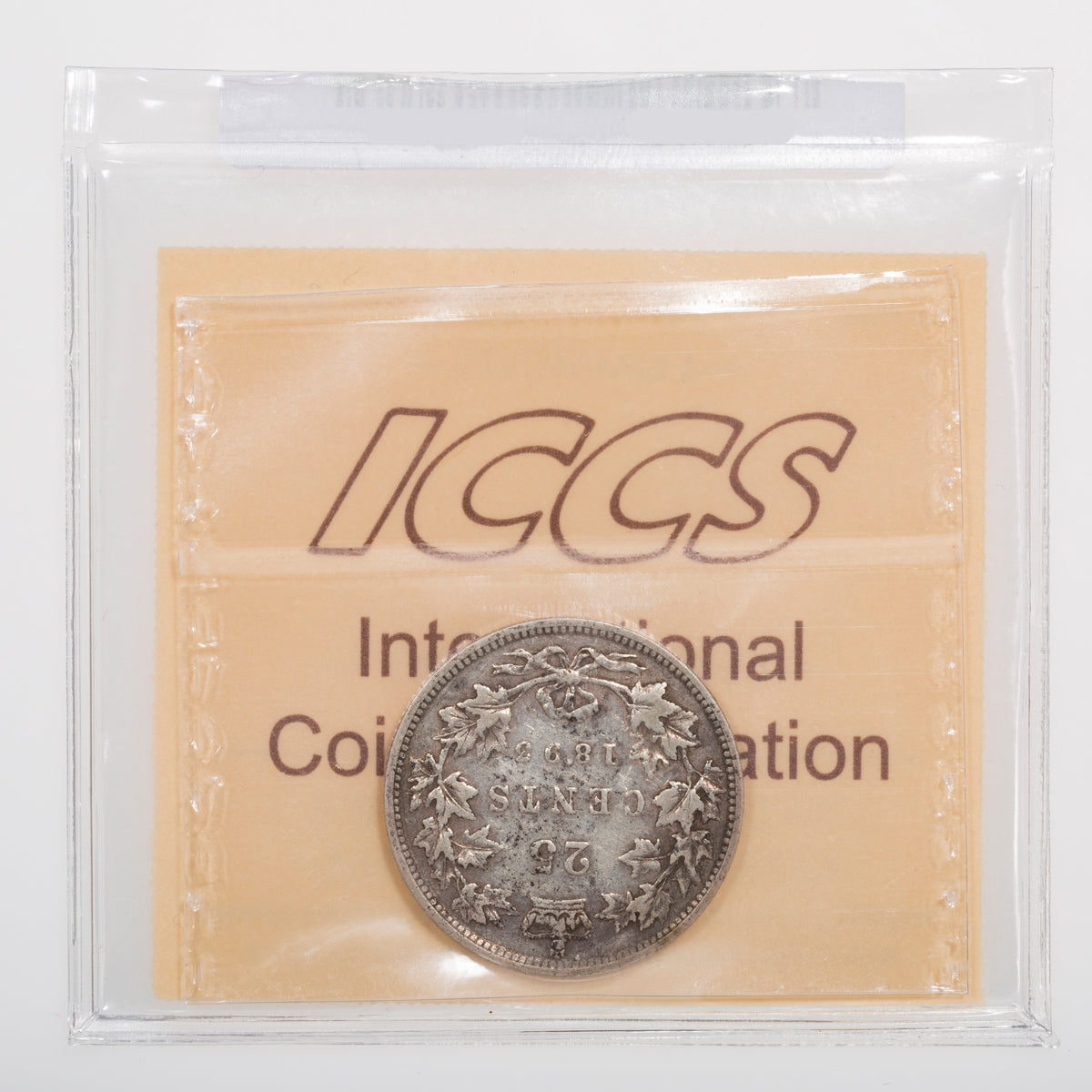 25 Cent 1893 ICCS F-15