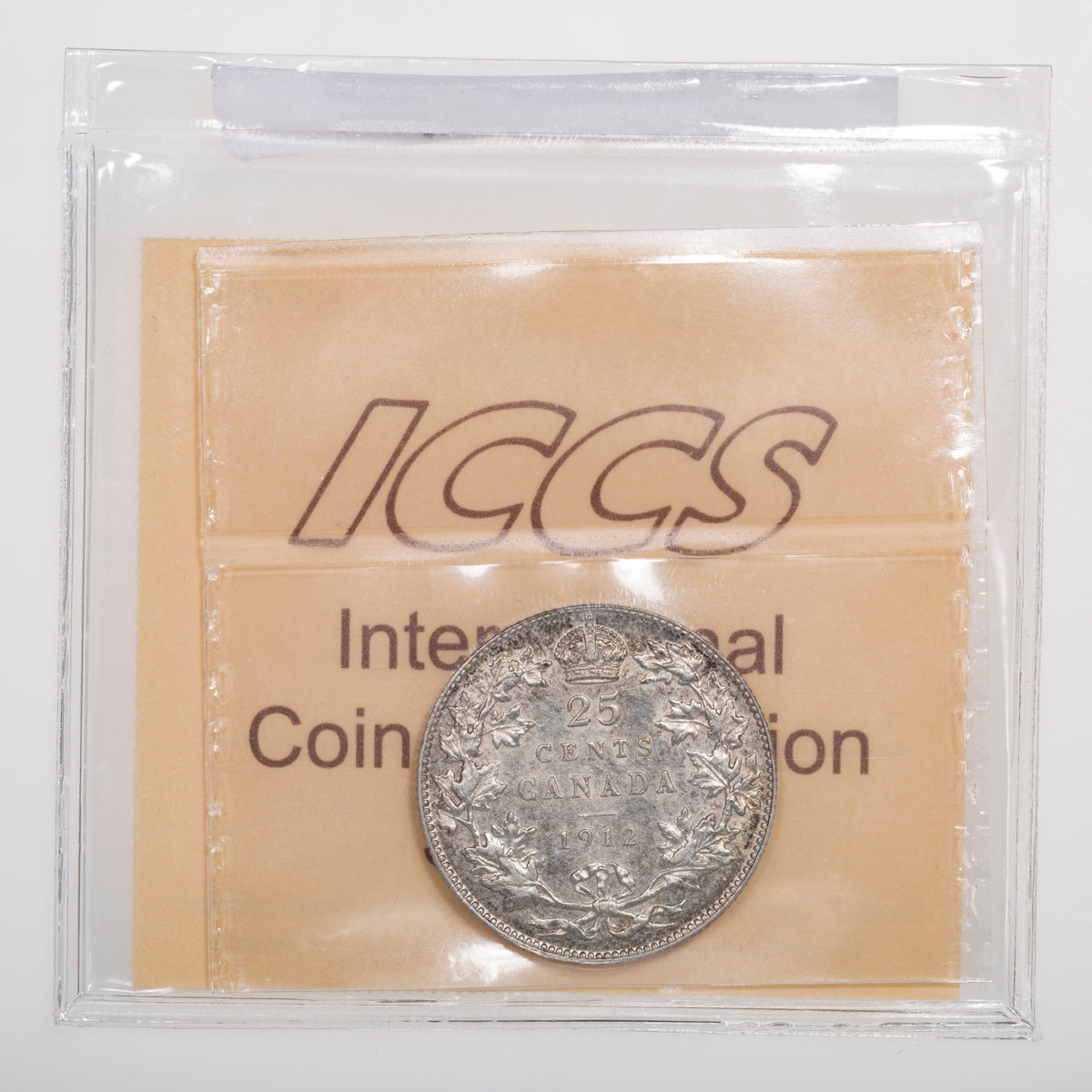 25 Cent 1912 ICCS EF-40