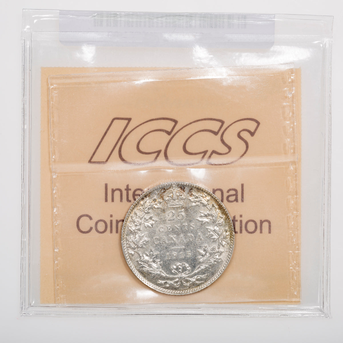 25 Cent 1915 ICCS EF-40