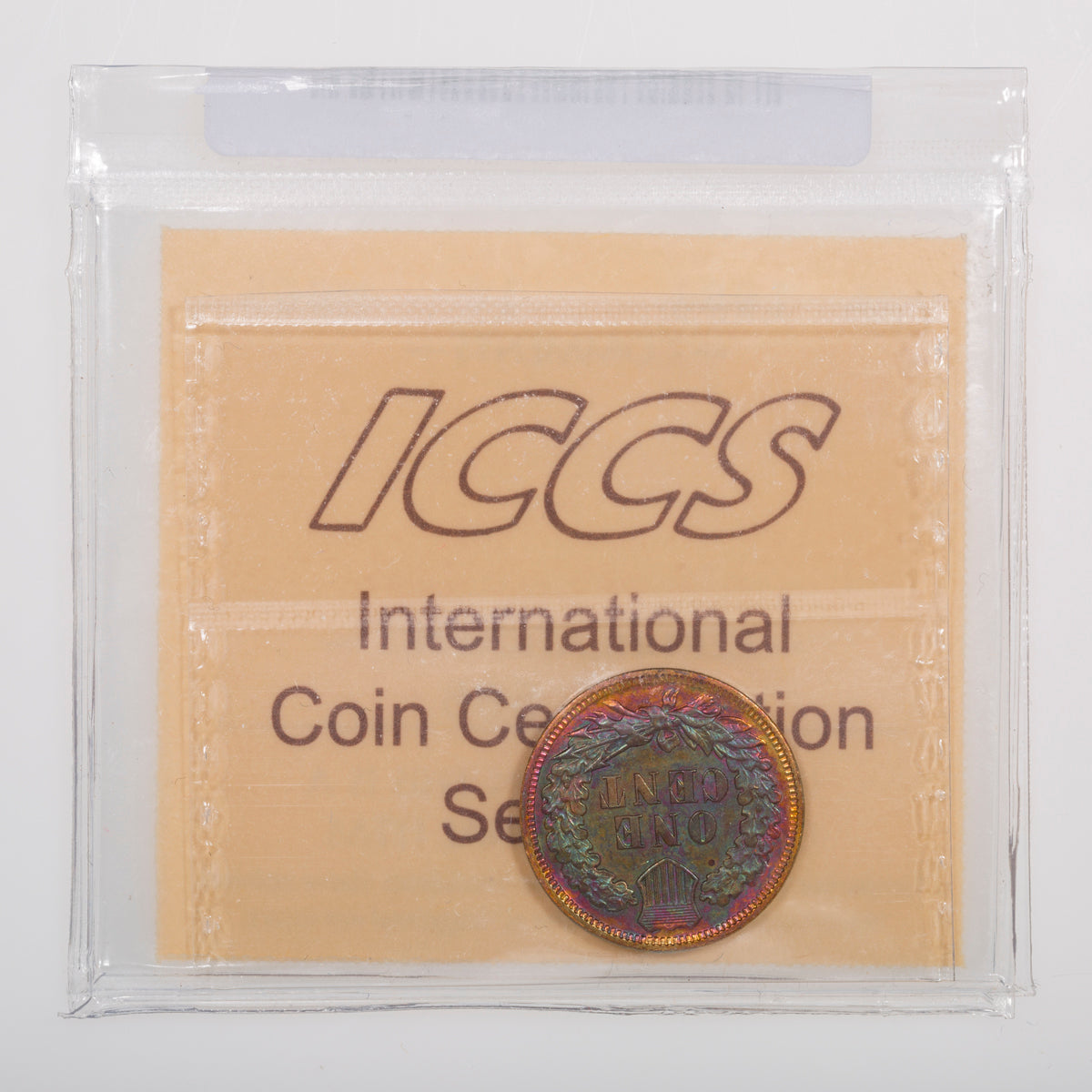 US 1 Cent Indian 1881 ICCS MS-65