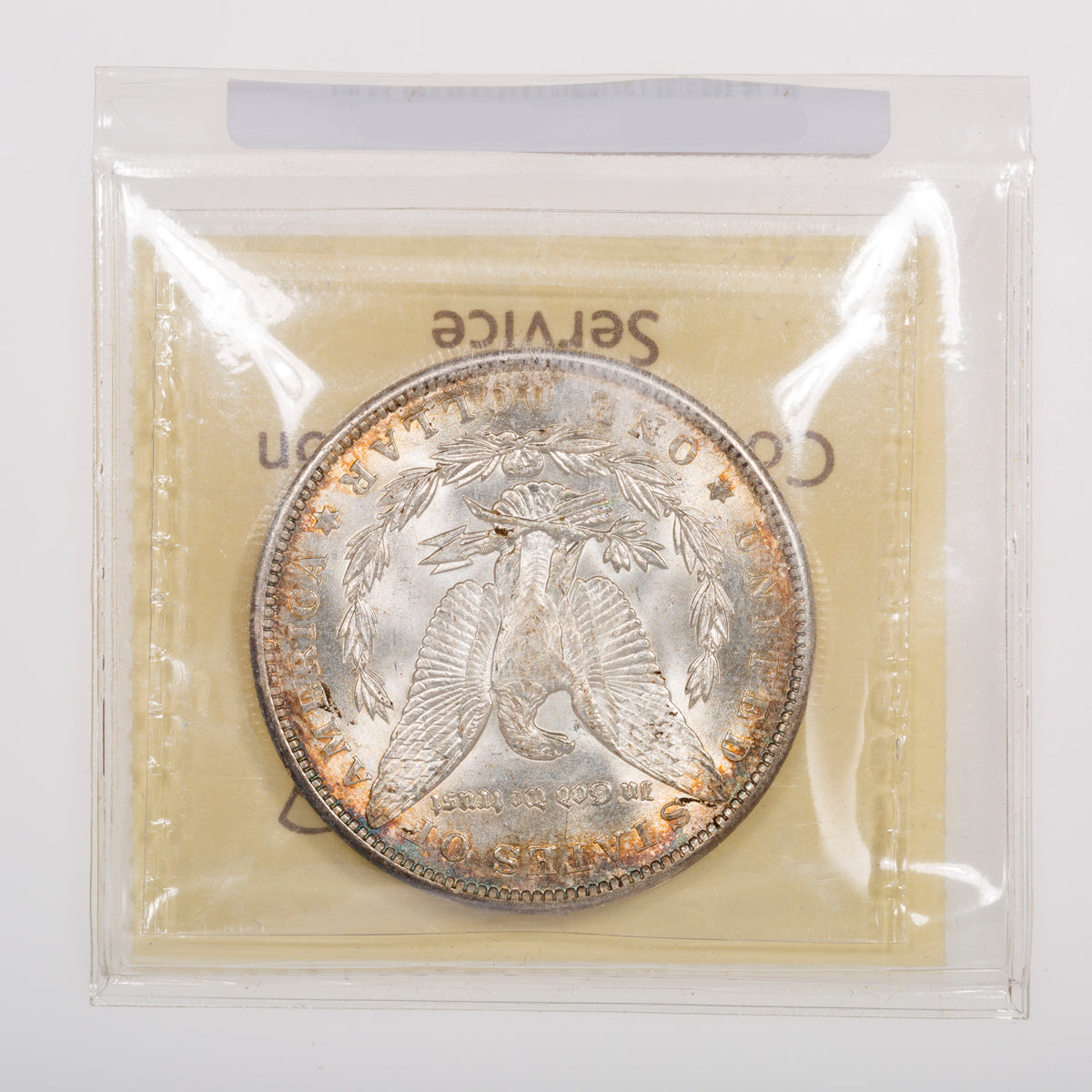 US $1 Morgan 1890 ICCS MS-65