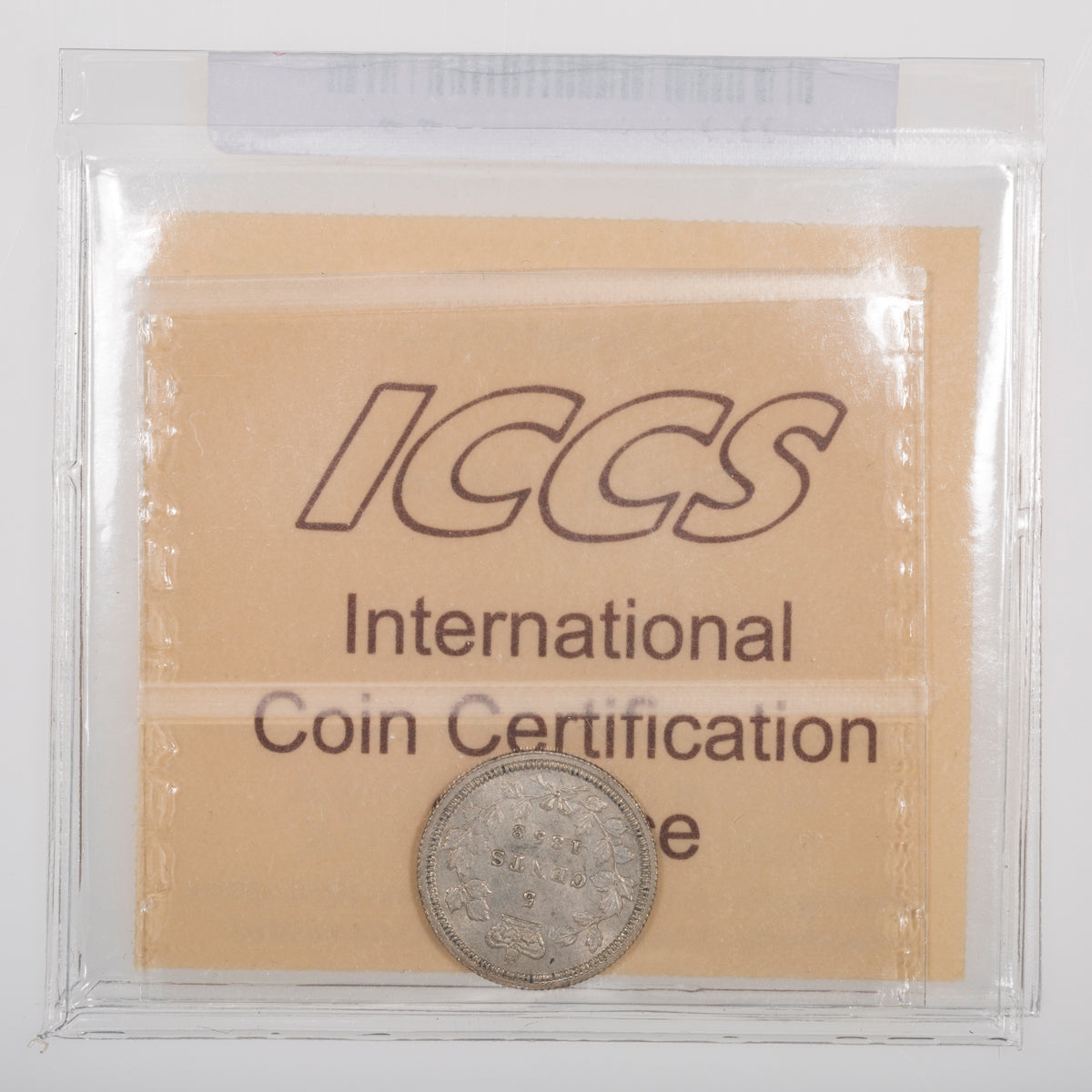 5 Cent 1858 Small Date ICCS MS-63