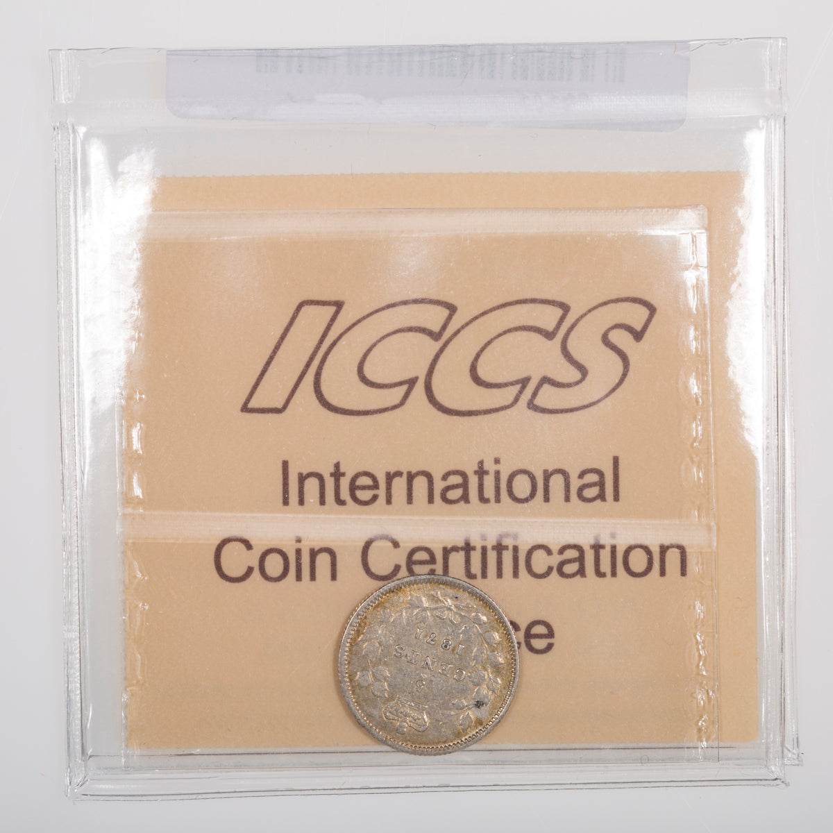 5 Cent 1871 ICCS EF-40