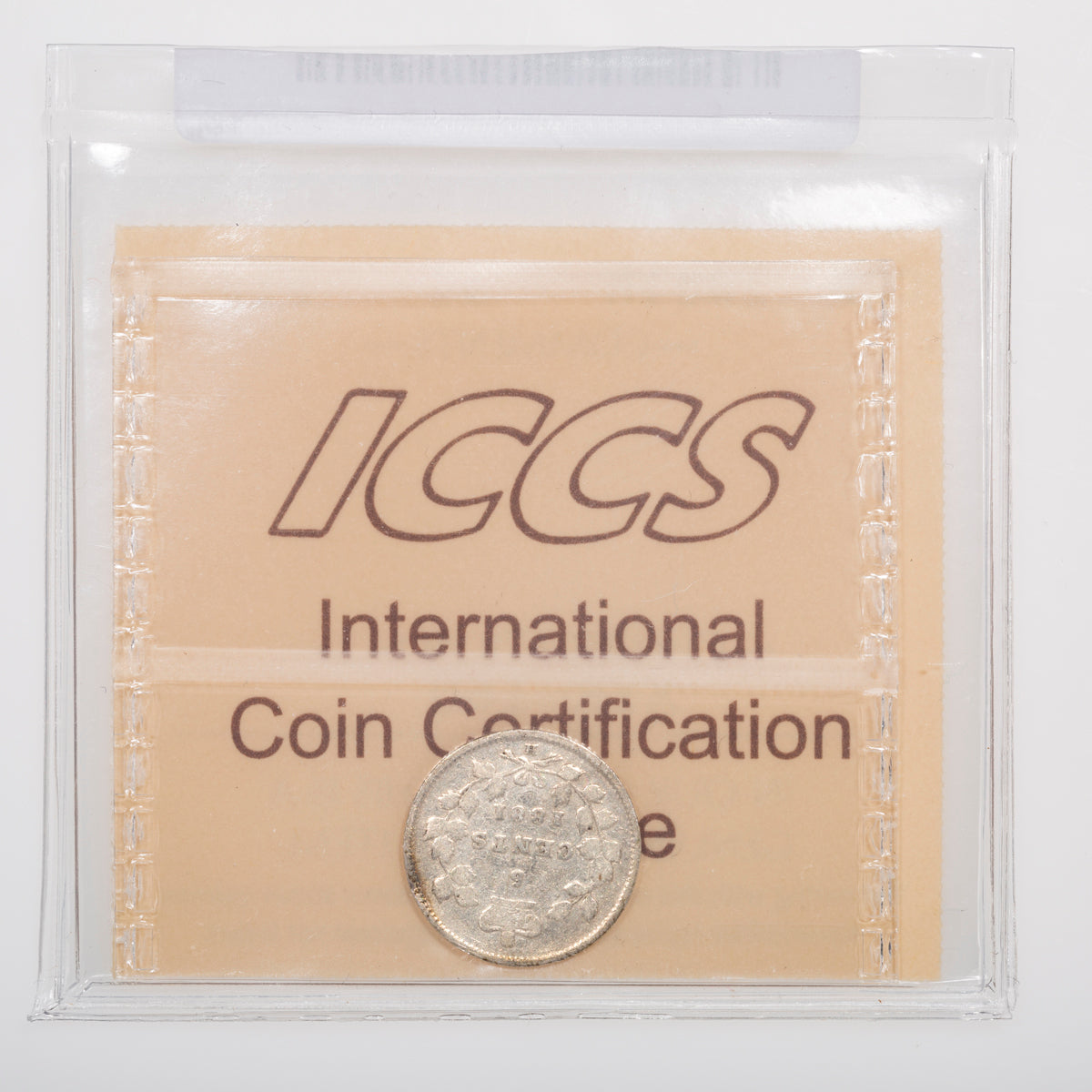 5 Cent 1881H ICCS F-12