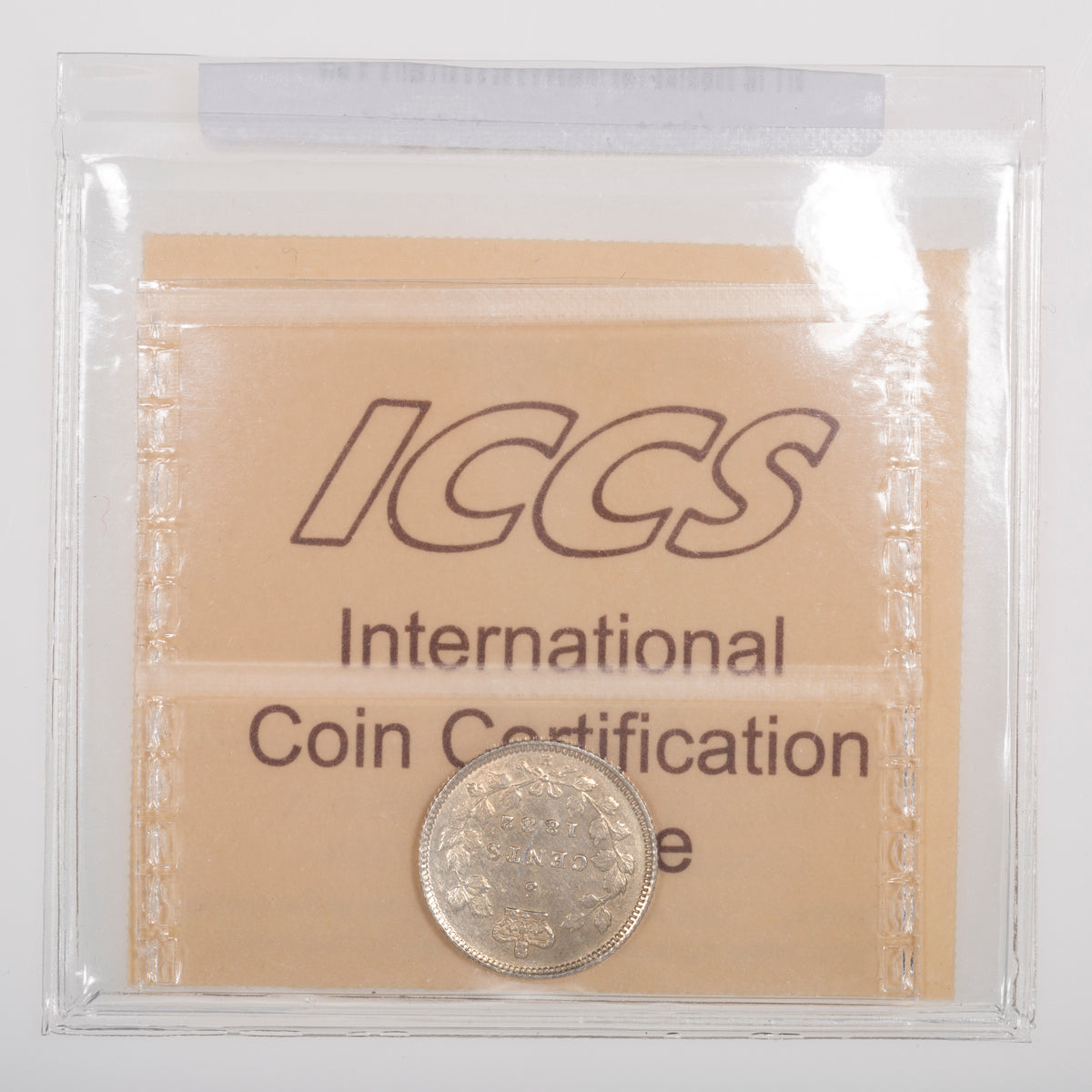 5 Cent 1882H ICCS EF-40