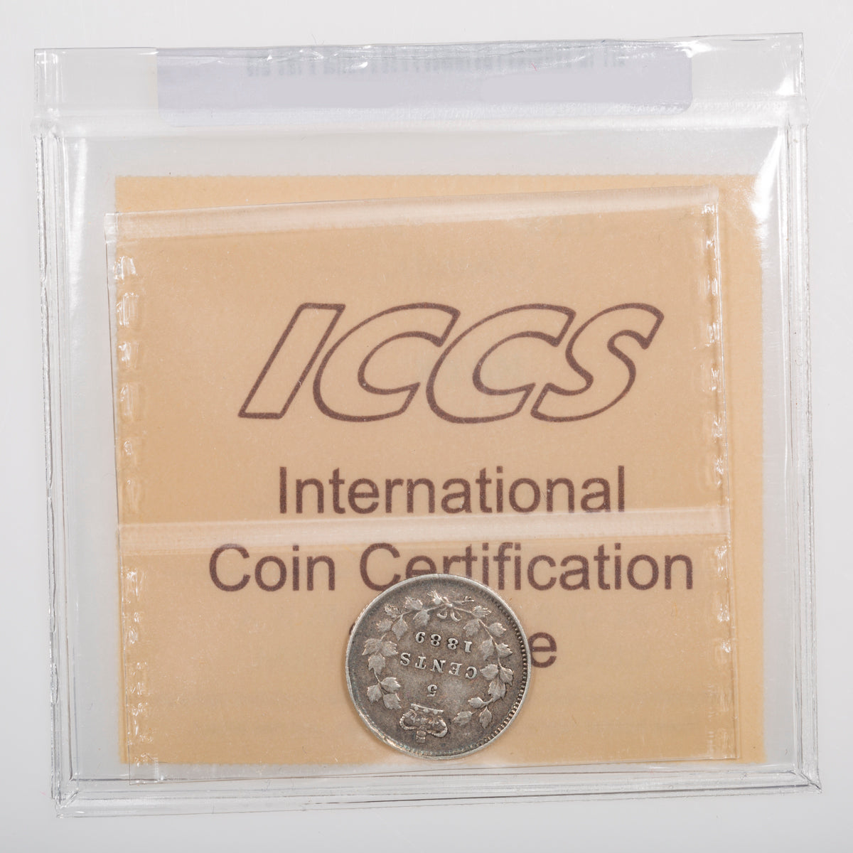 5 Cent 1889 ICCS VF-30