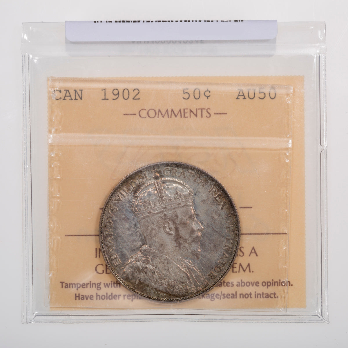 50 Cent 1902 ICCS AU-50