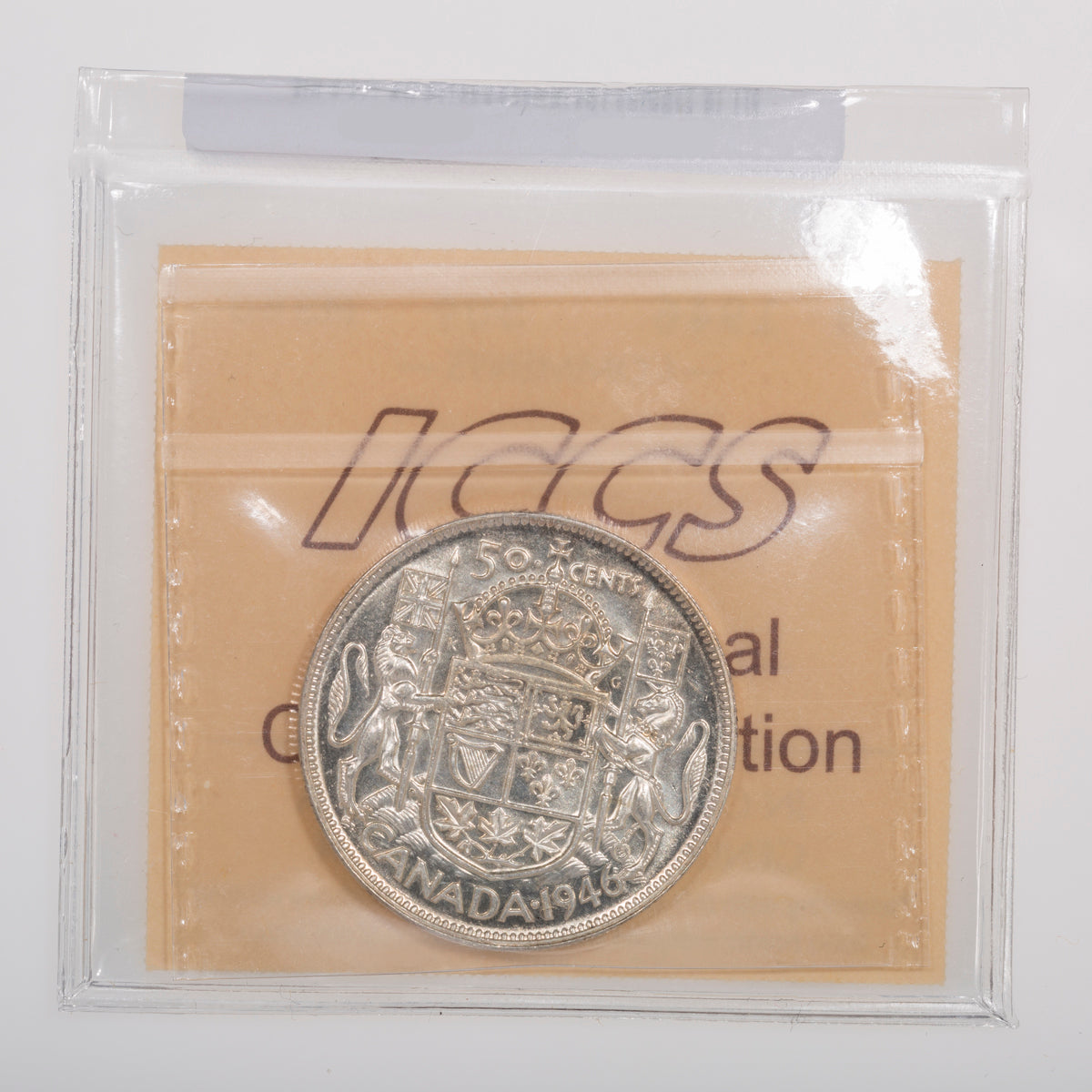 50 Cent 1946 ICCS MS-60