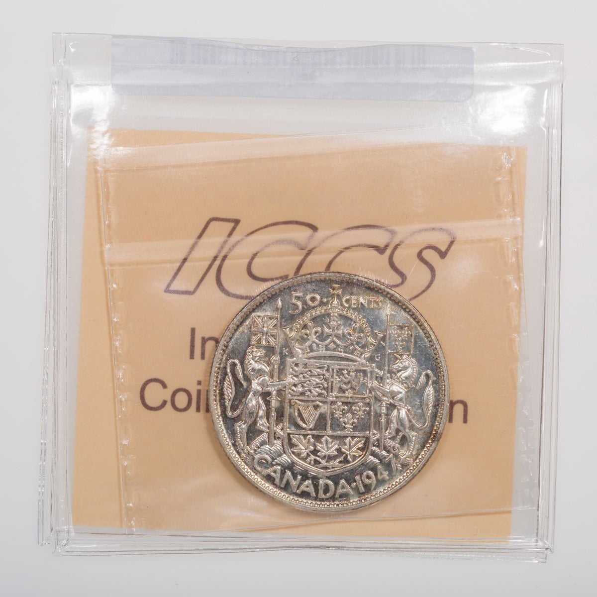 50 Cent 1947 Straight 7 7/7 ICCS AU-55