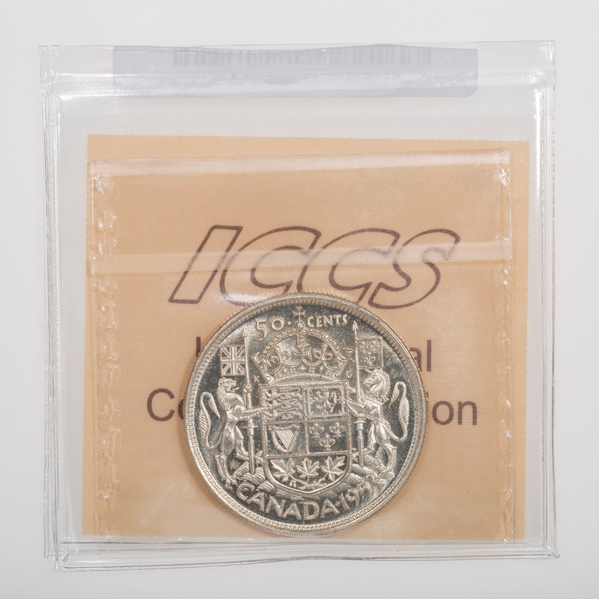 50 Cent 1953 LD SF ICCS MS-62