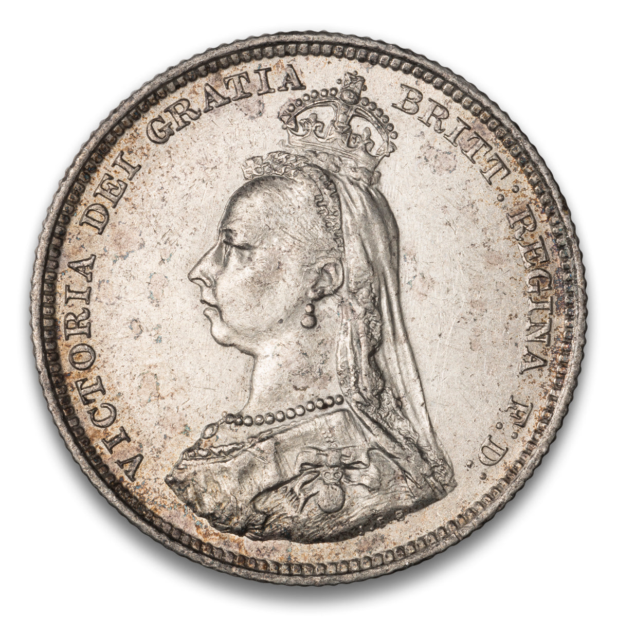 Great Britain Silver 1 Shilling 1887