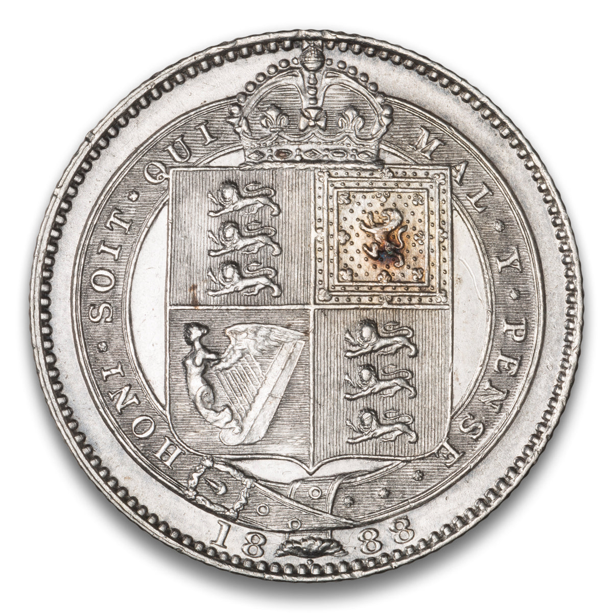Great Britain Silver 1 Shilling 1888