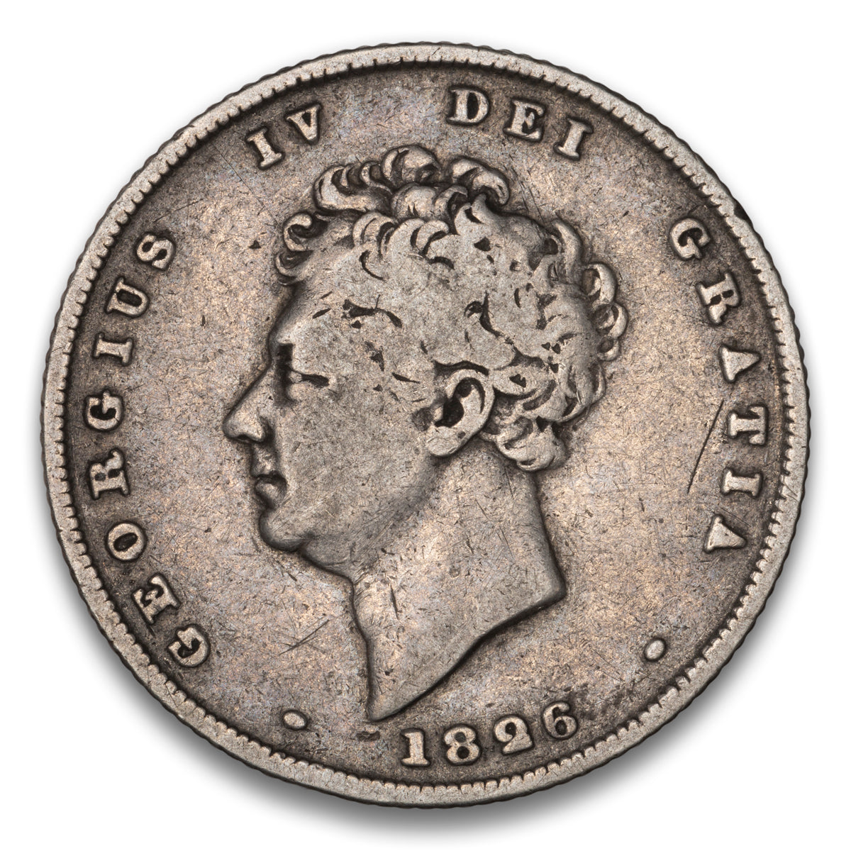 Great Britain Silver 1 Shilling 1826
