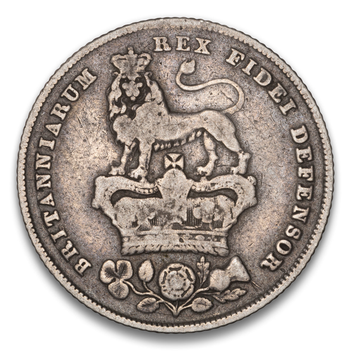 Great Britain Silver 1 Shilling 1826