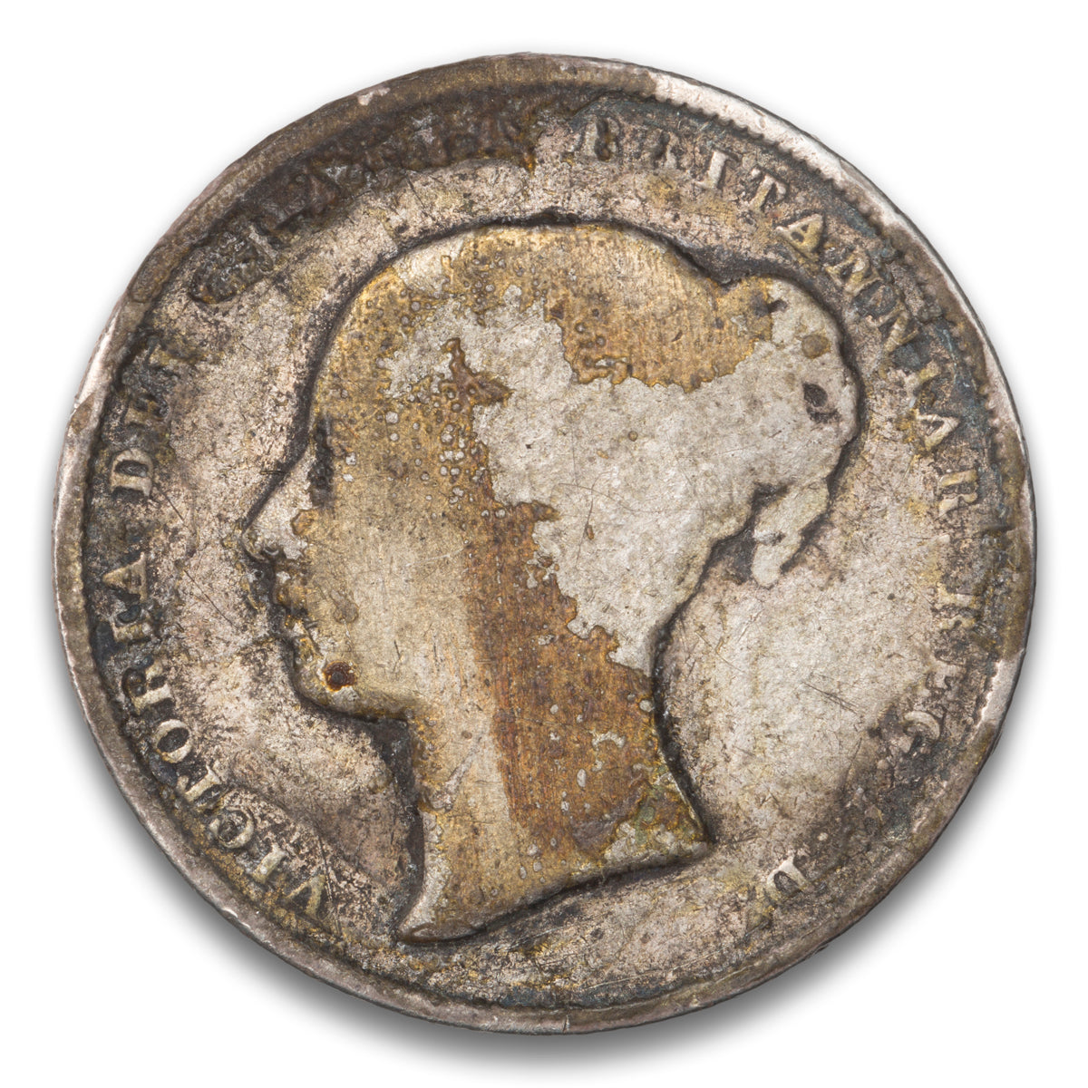 Great Britain Silver 1 Shilling 1840