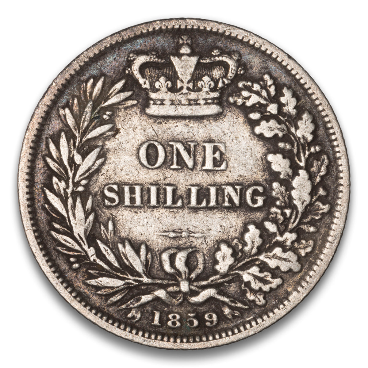 Great Britain Silver 1 Shilling 1859