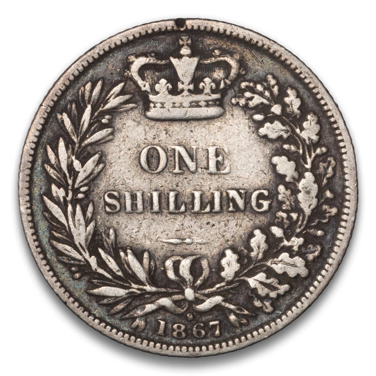 Great Britain Silver 1 Shilling 1867