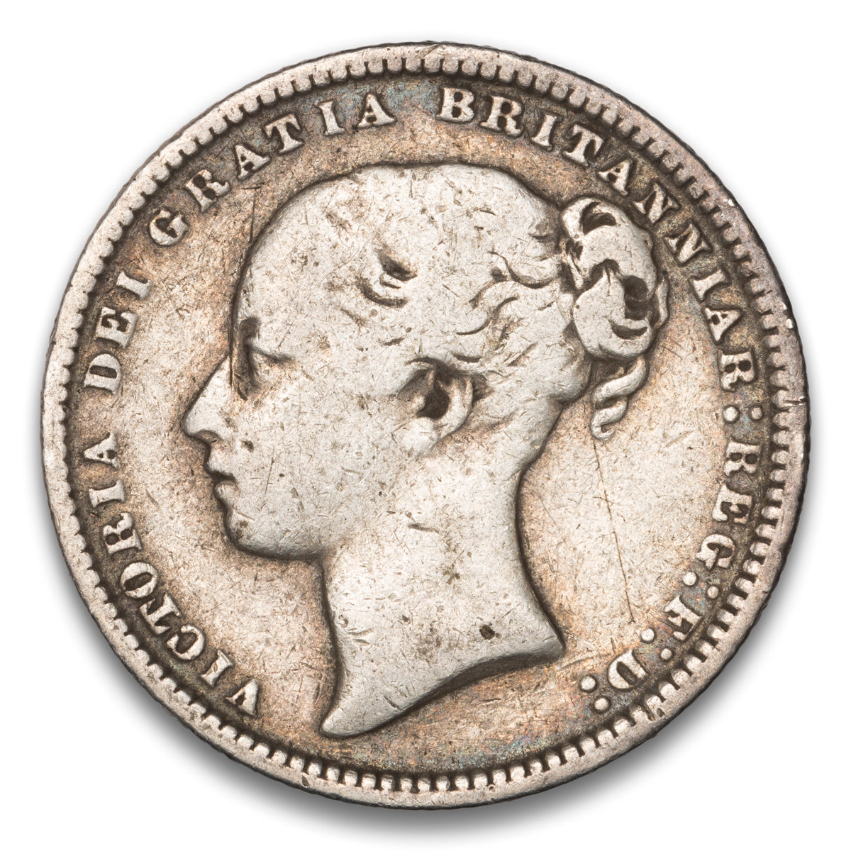 Great Britain Silver 1 Shilling 1873
