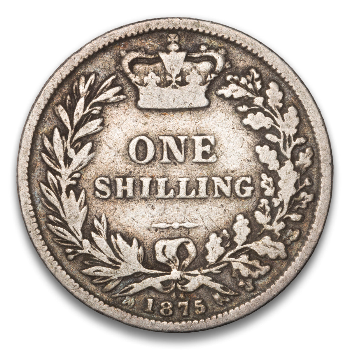 Great Britain Silver 1 Shilling 1875