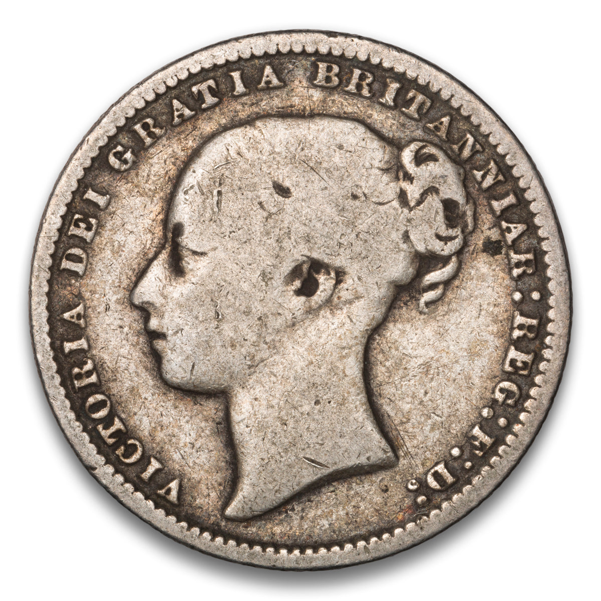 Great Britain Silver 1 Shilling 1875