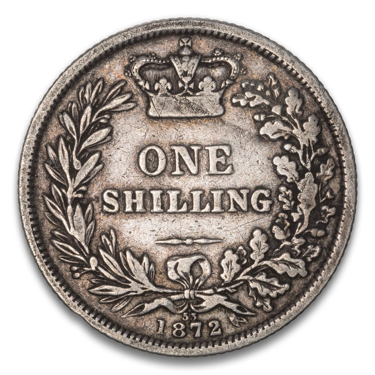 Great Britain Silver 1 Shilling 1872