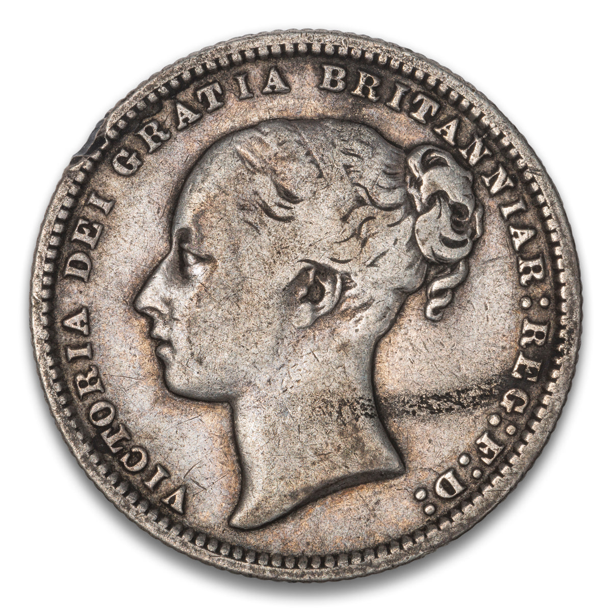 Great Britain Silver 1 Shilling 1872