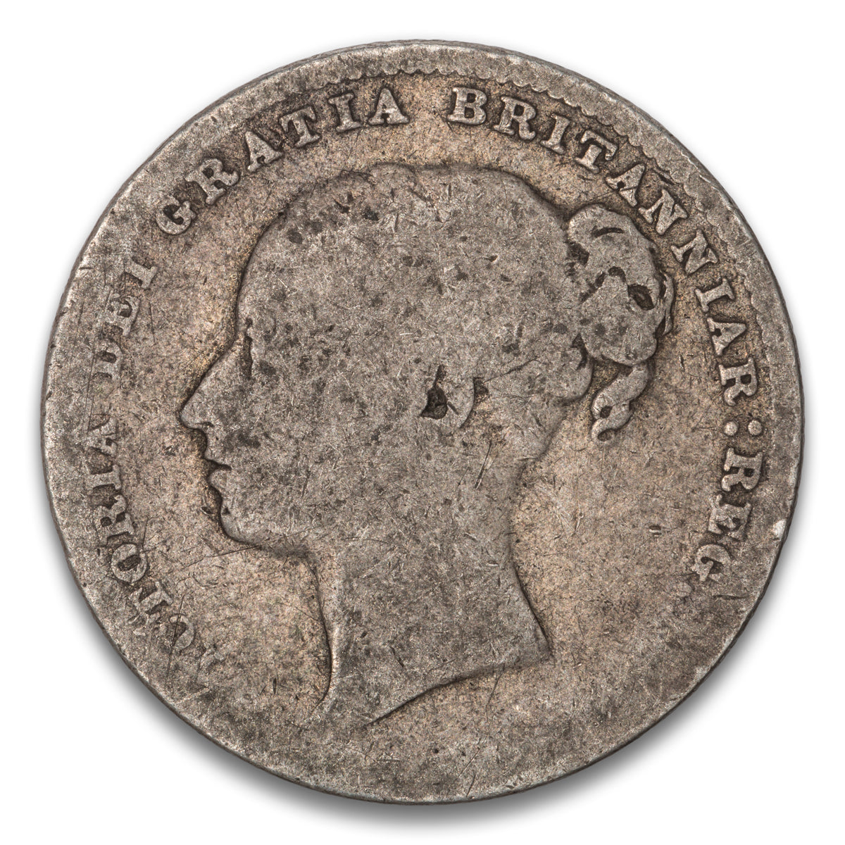 Great Britain Silver 1 Shilling 1881