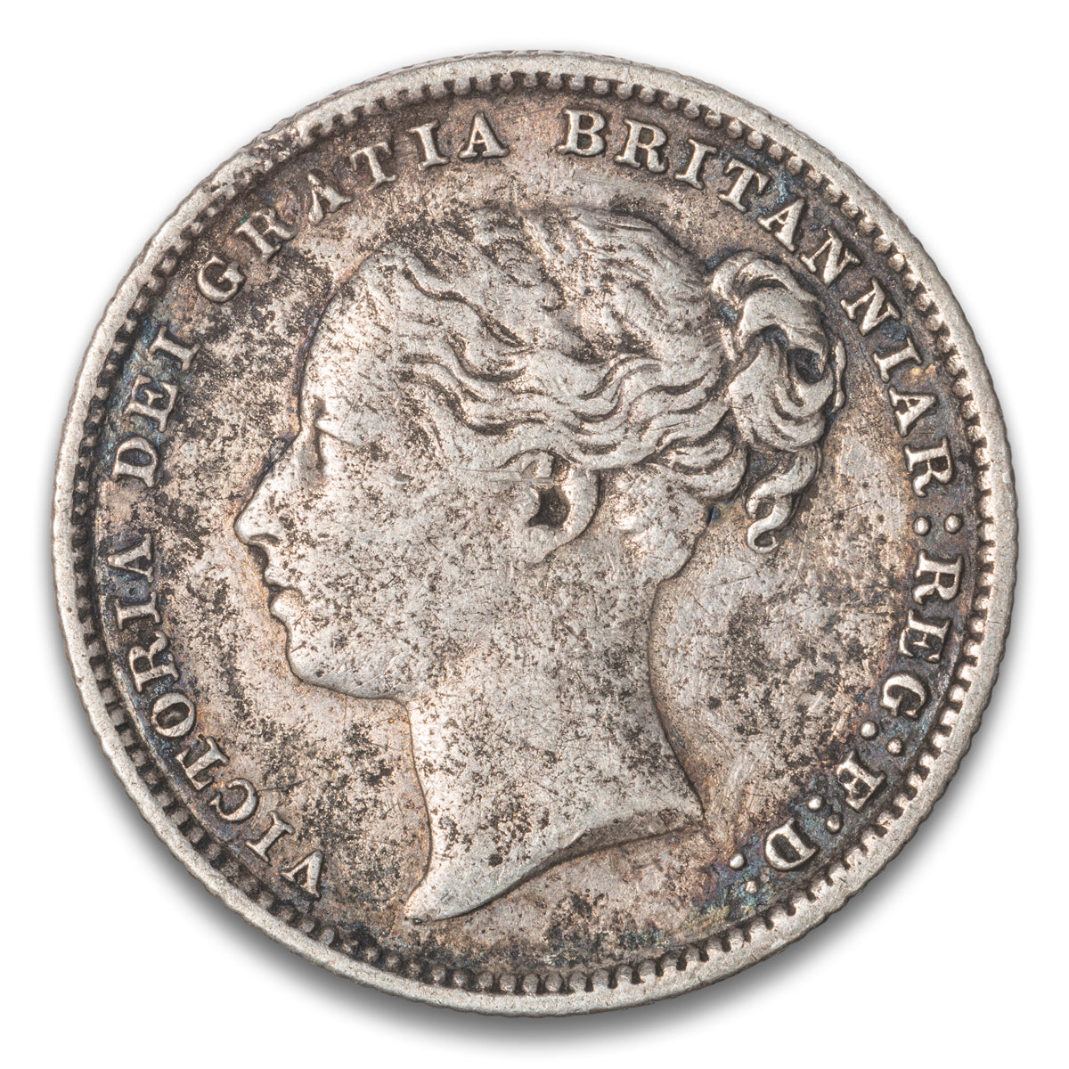 Great Britain Silver 1 Shilling 1887